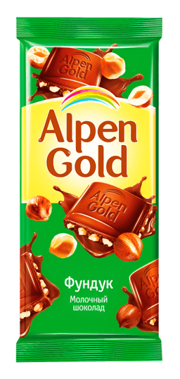 Шоколад "Alpen Gold" 80г, фундук