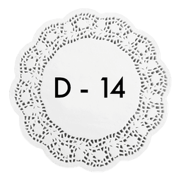 Ажурные салфетки D-14 см (250 шт.упак)