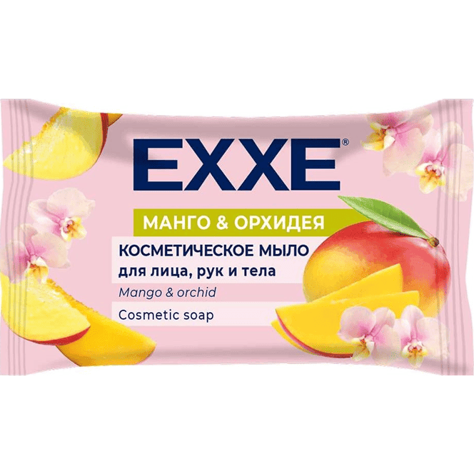 Косметическое мыло 75 гр "EXXE" Манго и орхидея