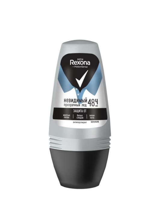 Дезодорант шариковый 50 мл "Rexona" МУЖСКОЙ, Прозрачный лед Дезодорант шариковый 50 мл "Rexona" МУЖСКОЙ, Прозрачный лед
