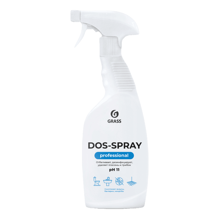 Средство для удаления плесени 600 мл «Dos-spray» GRASS Средство для удаления плесени 600 мл «Dos-spray» GRASS